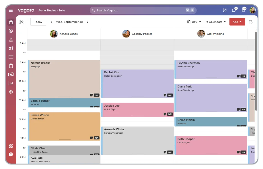 Vagaro scheduling