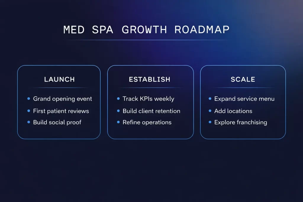 Image showing the med spa growth roadmap