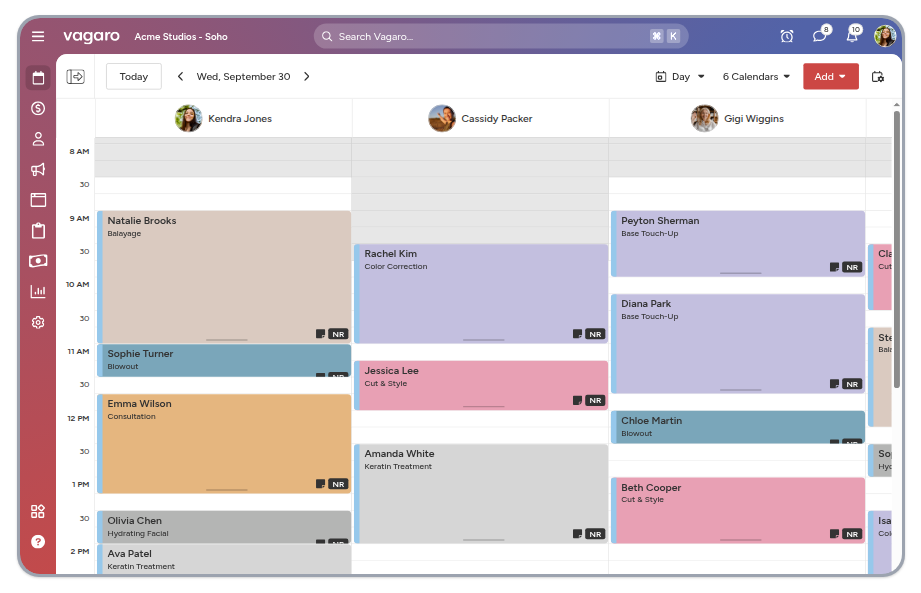 Vagaro scheduling