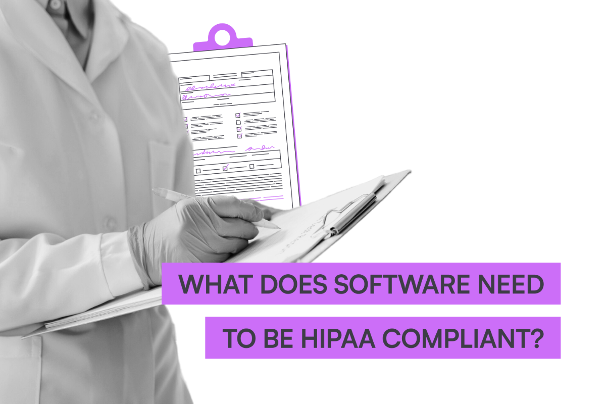 Blog header on HIPAA compliance