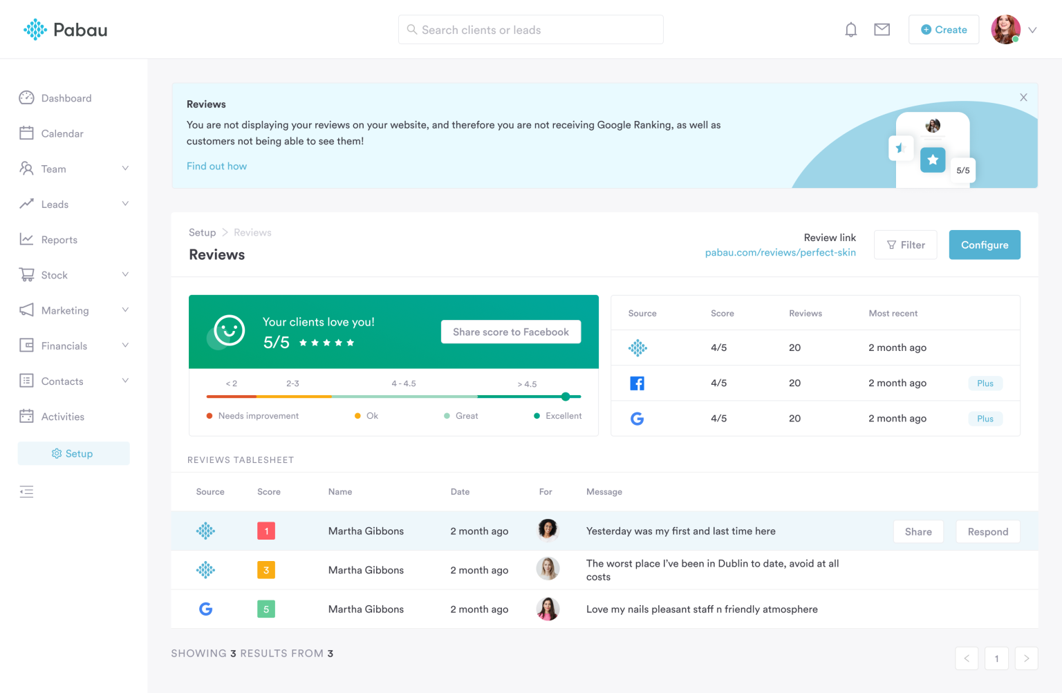 crm for medical spas