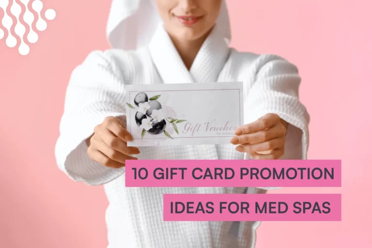 10 gift card promotion ideas for med spas