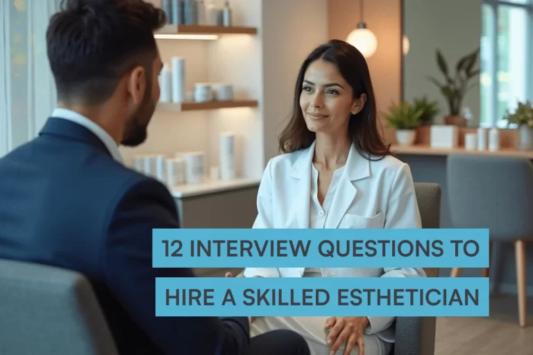 esthetician interview questions