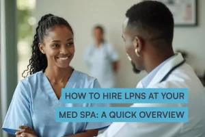 How to hire LPNs for your med spa blog post header