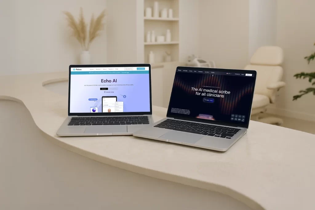 Echo AI vs Heidi AI: Which is best for your med spa?