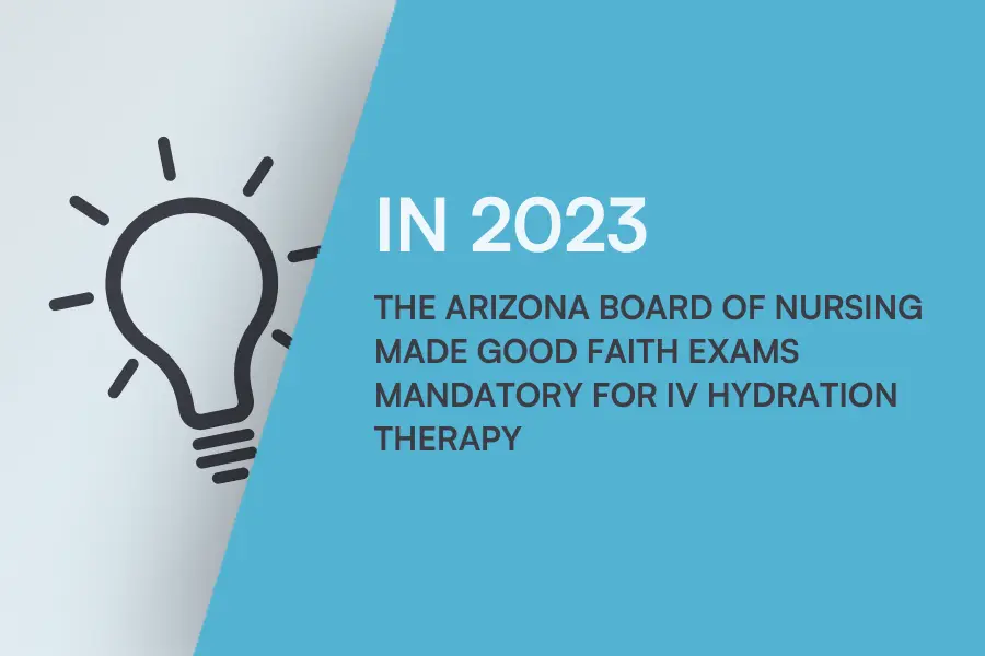 Blog image - Arizona board of nursing about good faith exams
