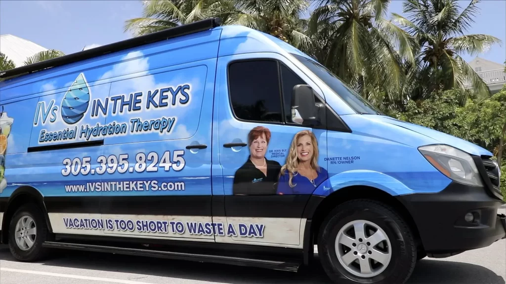 Mobile IV therapy van