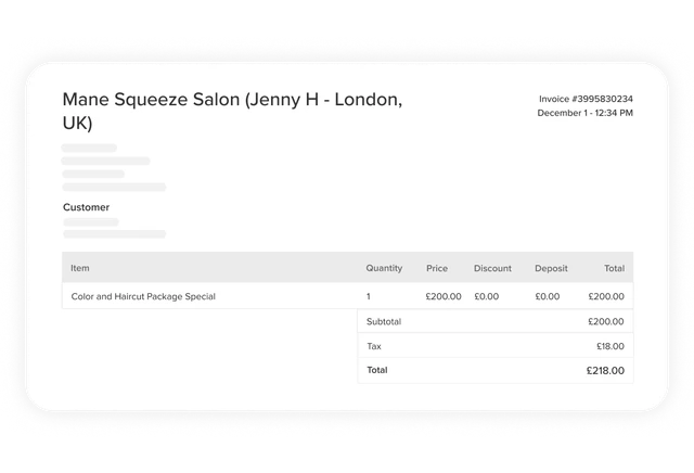 Vagaro payment processing feature