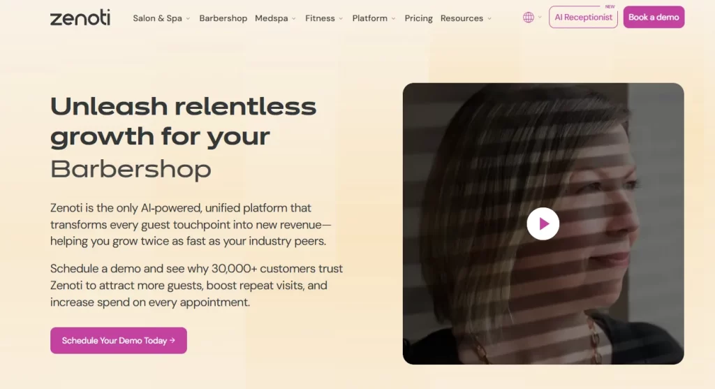 Zenoti medical spa software