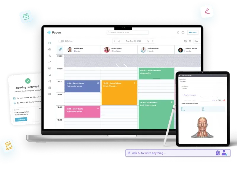 Features Product Pabau