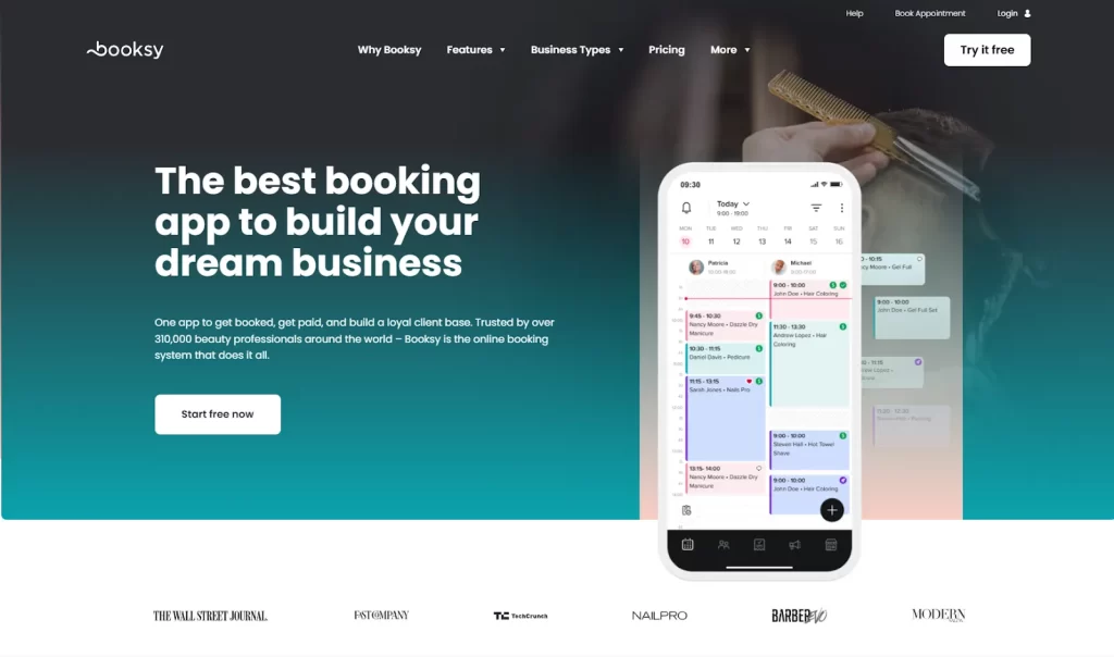 Who is Booksy best for