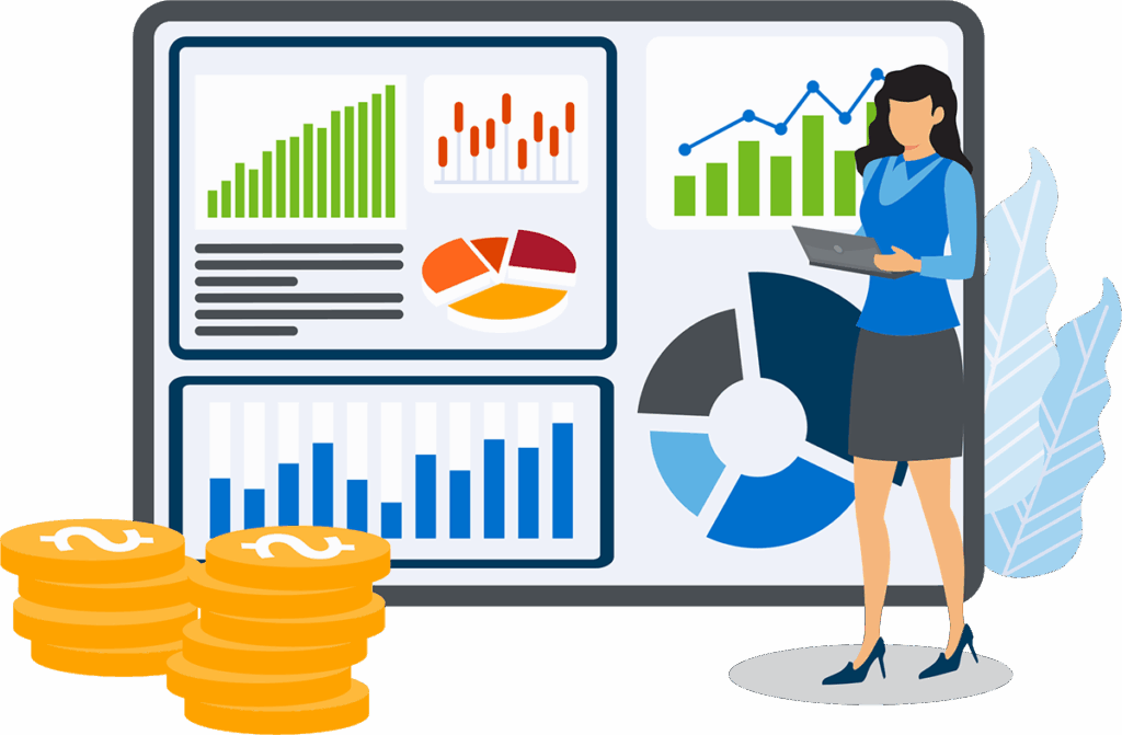 AdvancedMD billing and reporting dashboard showing revenue cycle management analytics and claims processing