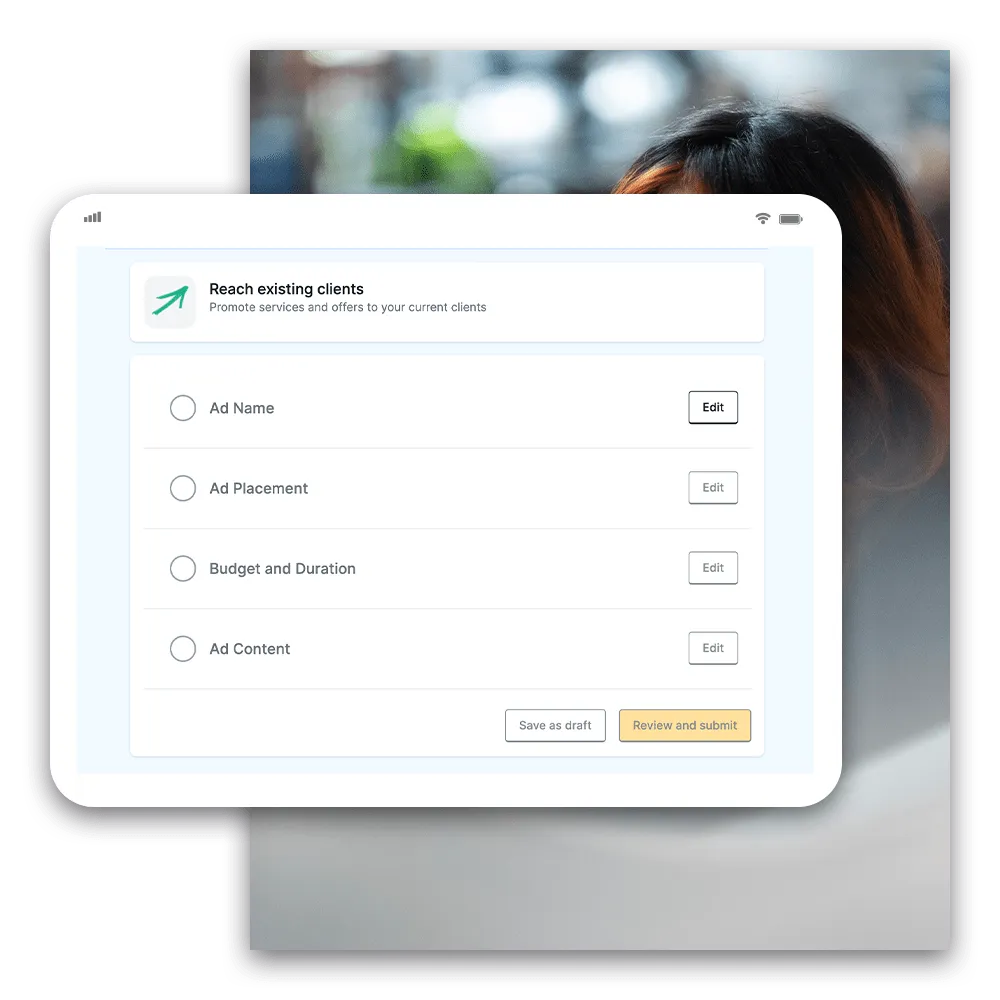 Ads managers Phorest