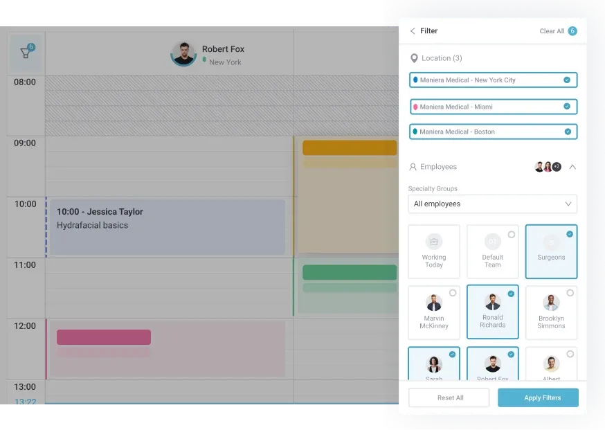 Pabau centralized dashboards