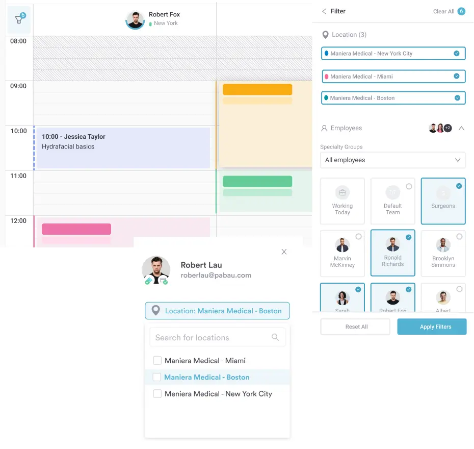 Pabau-multi location