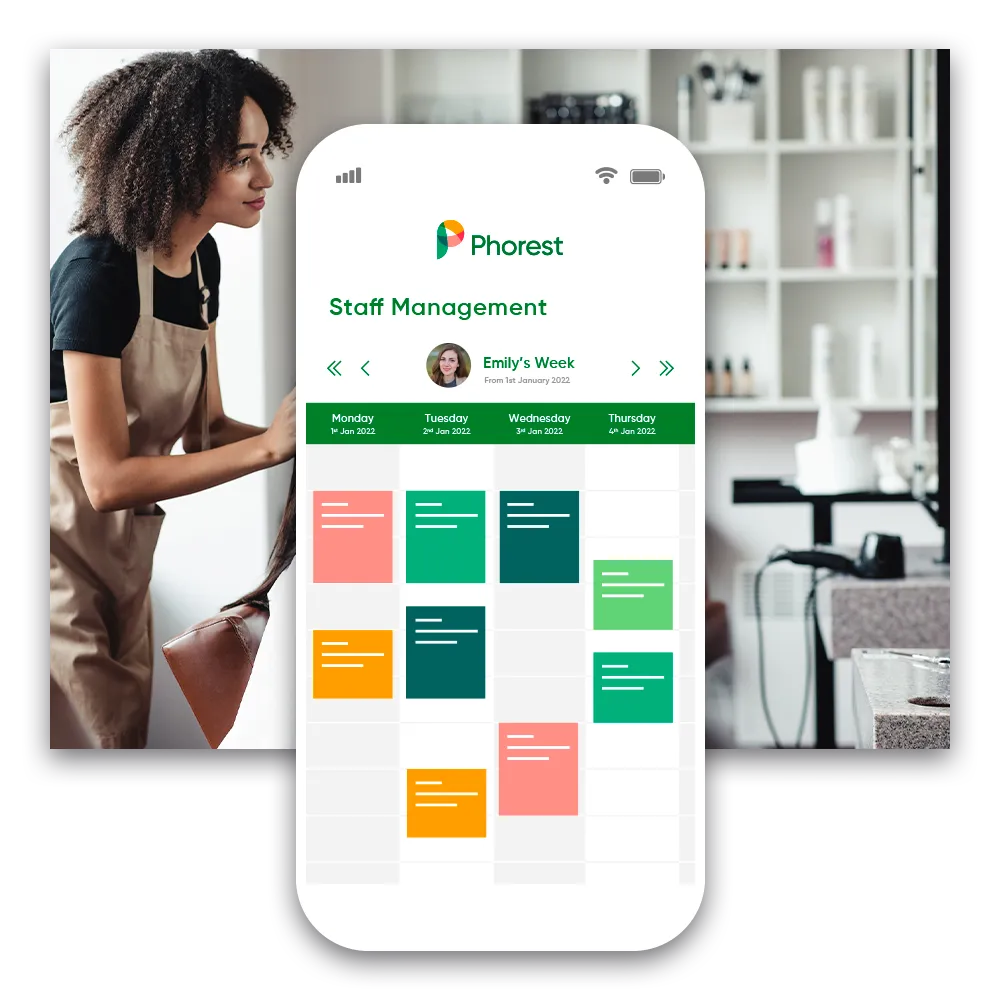 Staff Management Phorest