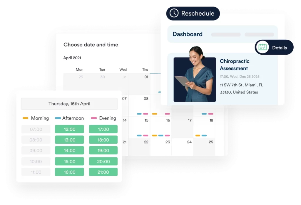 Scheduling and Payments