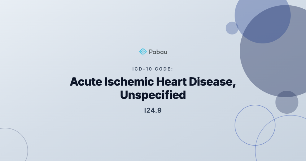 Icd 10 Cm Acute Coronary Syndrome