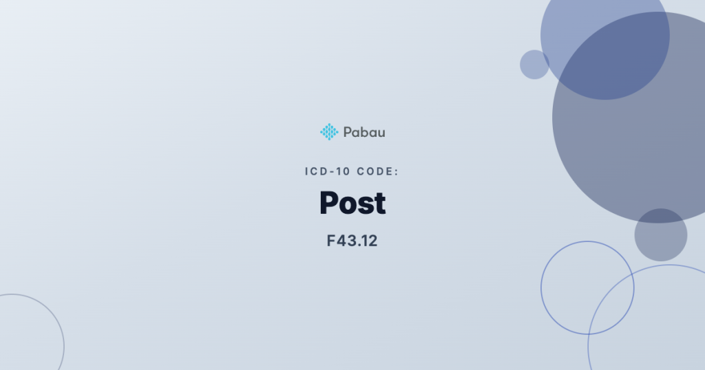 Icd 10 Cm Chronic Ptsd