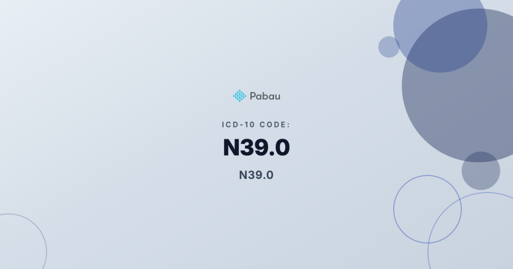 Icd 10 Cm N390