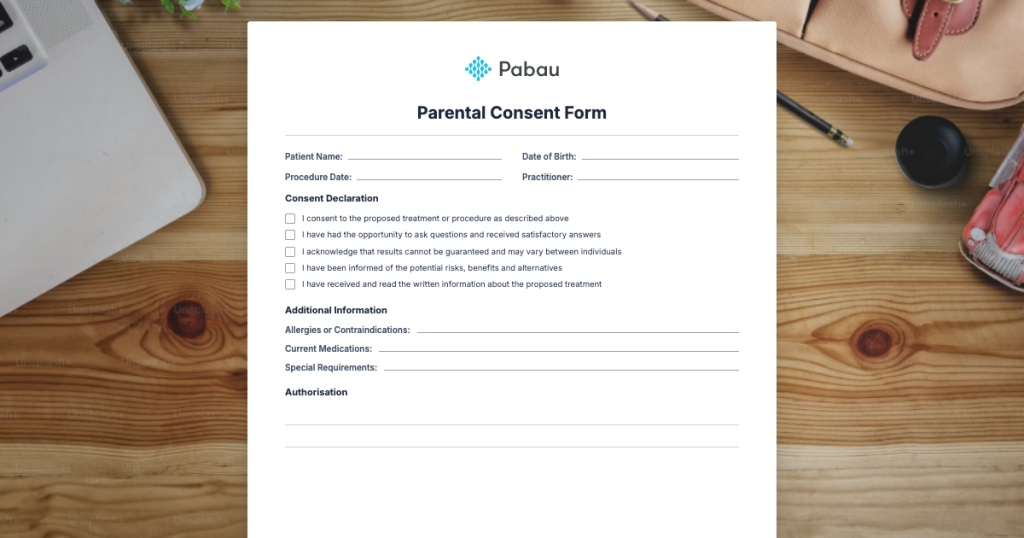Parental Consent Form