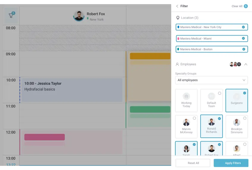Pabau multi location management
