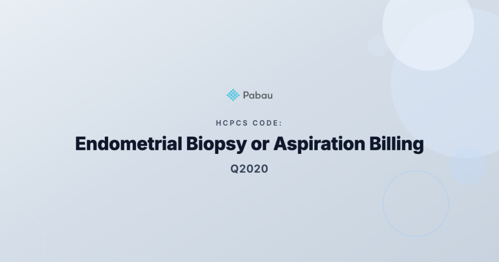 Ccsd Code Q2020 Endometrial Biopsy Or Aspiration