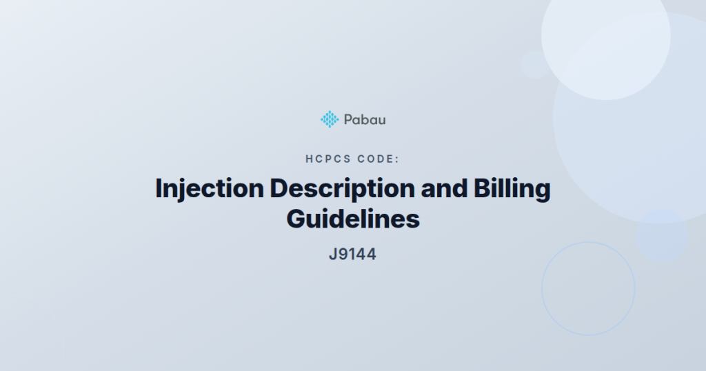 Hcpcs Code J9144