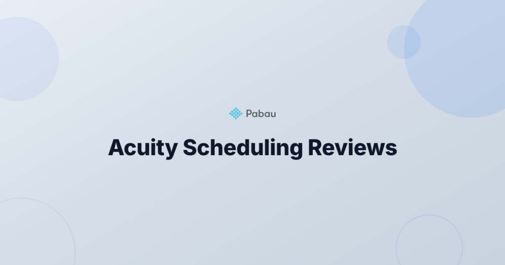 Acuity Scheduling Reviews