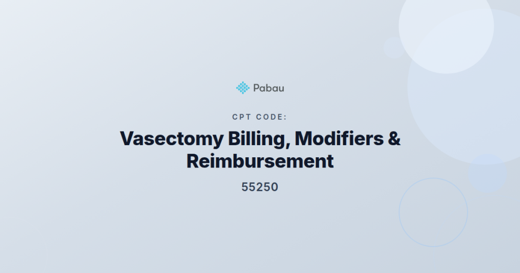 Cpt Code 55250