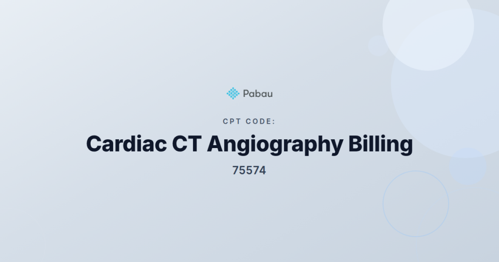 Cpt Code 75574