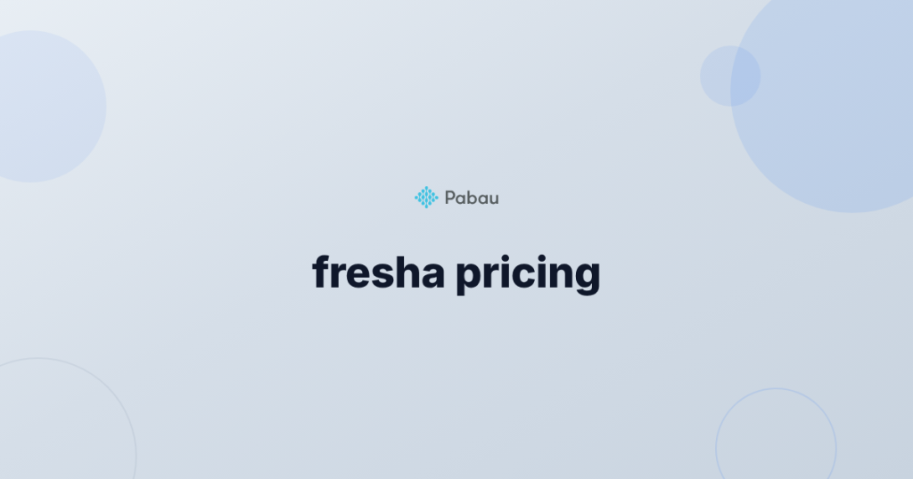 Fresha pricing 2026 title card