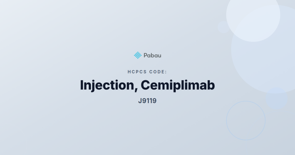 Hcpcs Code J9119