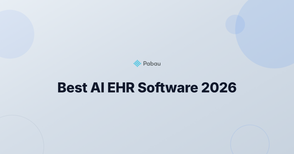 Best AI EHR software 2026: 8 platforms compared