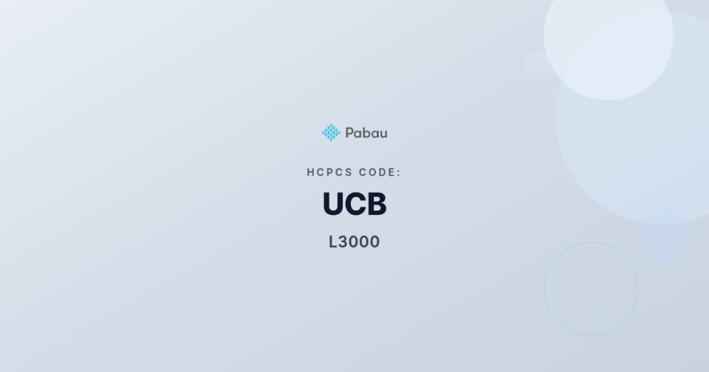 Hcpcs Code L3000