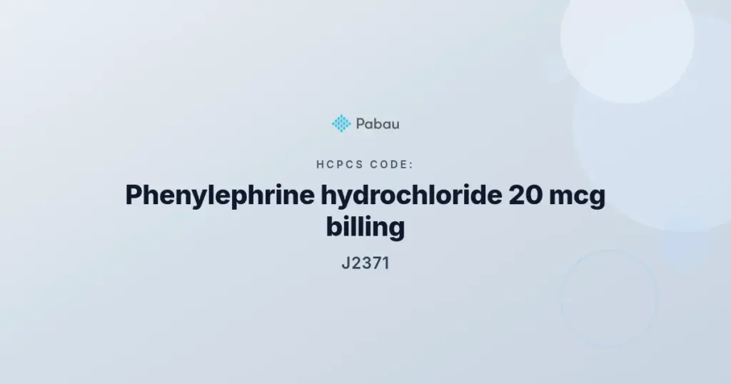 Hcpcs Code J2371