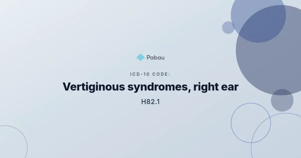 Icd 10 Code H821
