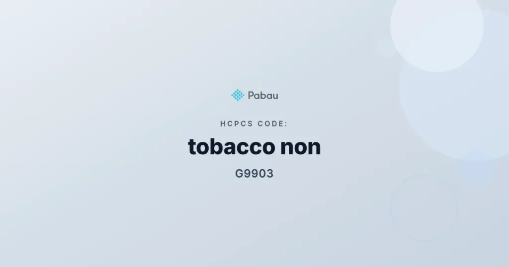 Hcpcs Code G9903 2