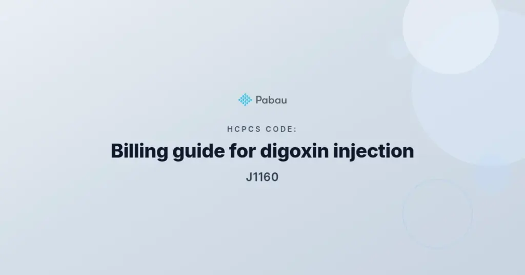Hcpcs Code J1160