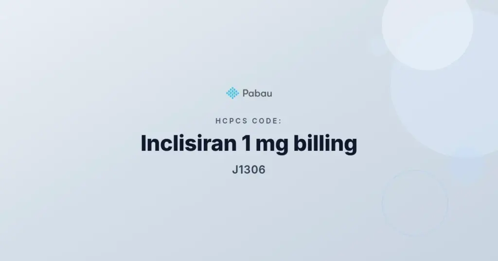 Hcpcs Code J1306
