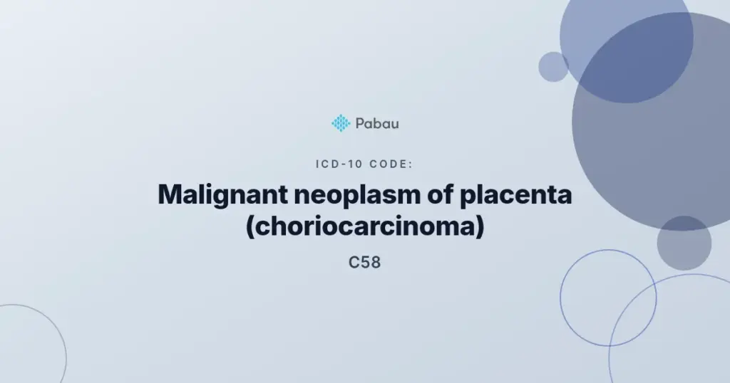 Icd 10 Code C58
