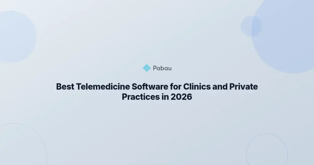 Telemedicine Software