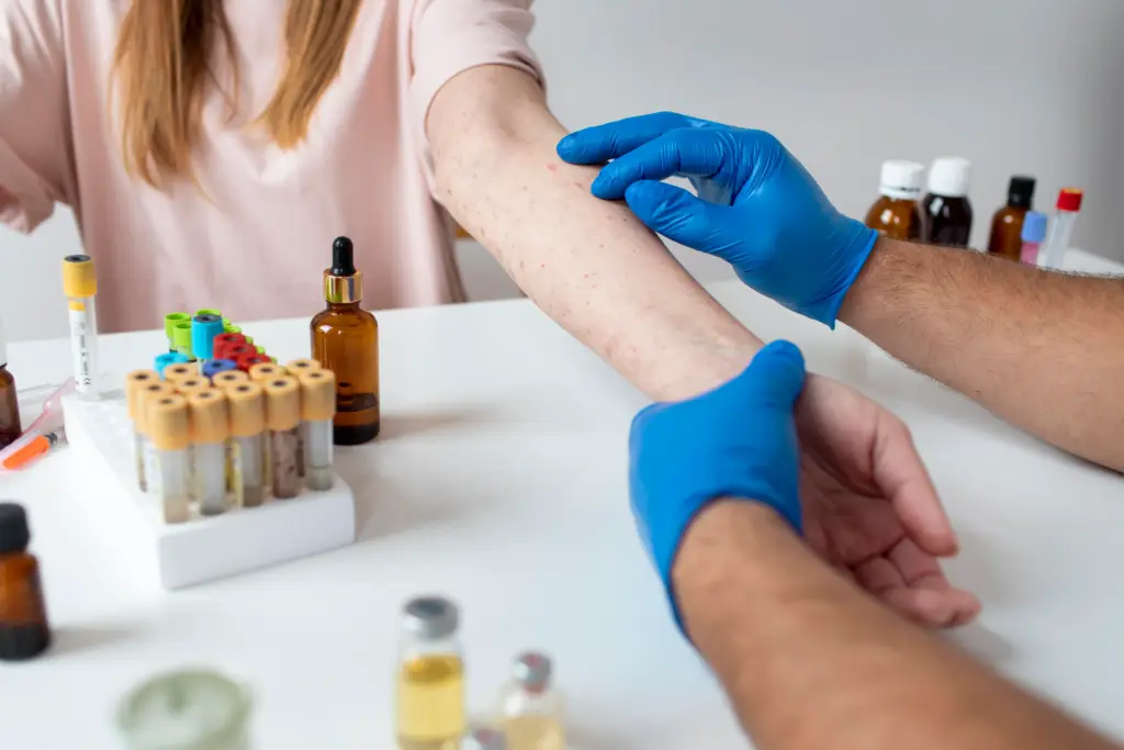 Allergy blood test