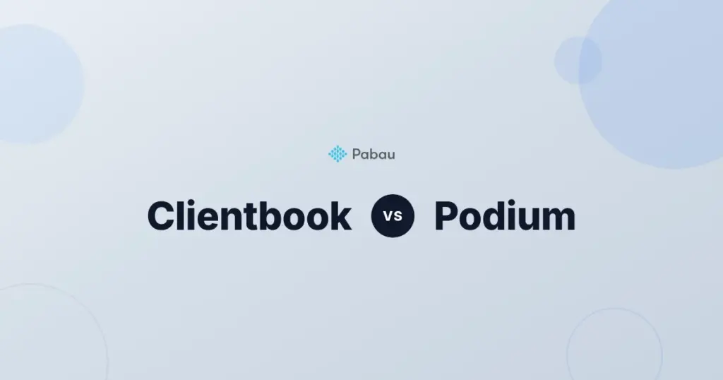 Clientbook Vs Podium