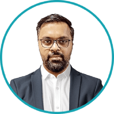 Headshot of Dr. Giriraj Tosh Purohit, healthcare product manager and security officer