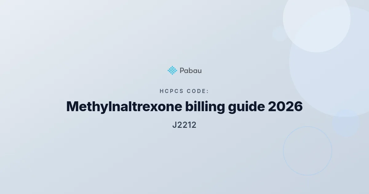 b12 injection hcpcs code J2212: Methylnaltrexone billing guide 2026 Fuel your focus from CJC-1295 Type:Injection