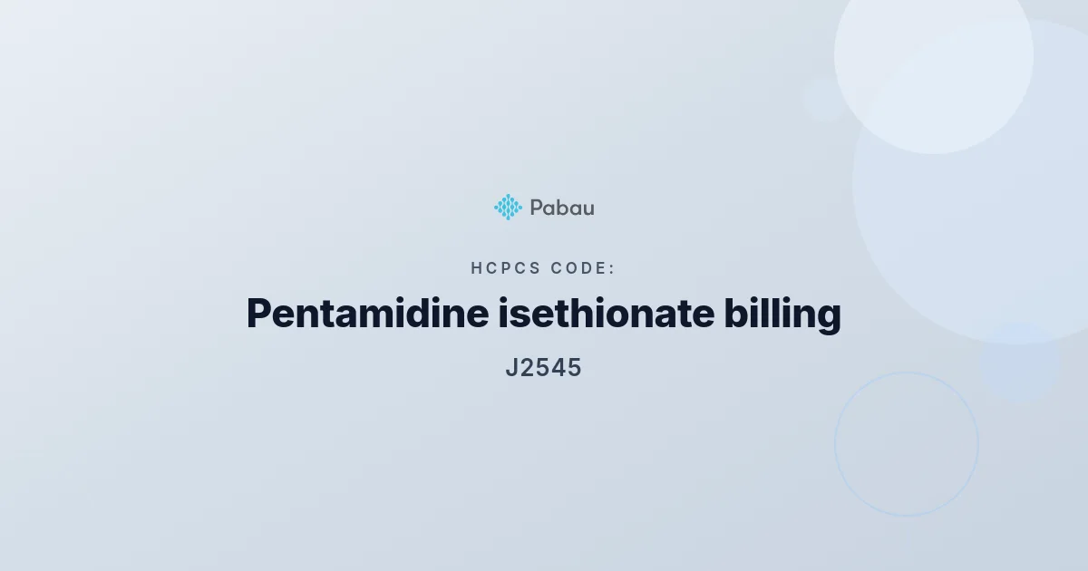 vitamin b12 injection hcpcs code J2545: Pentamidine isethionate billing guide Size:One Size bpc 157 10mg how Skincare