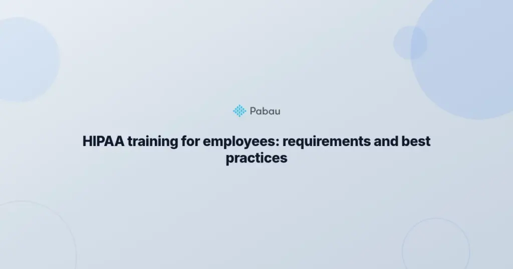 Hipaa Training For Employees