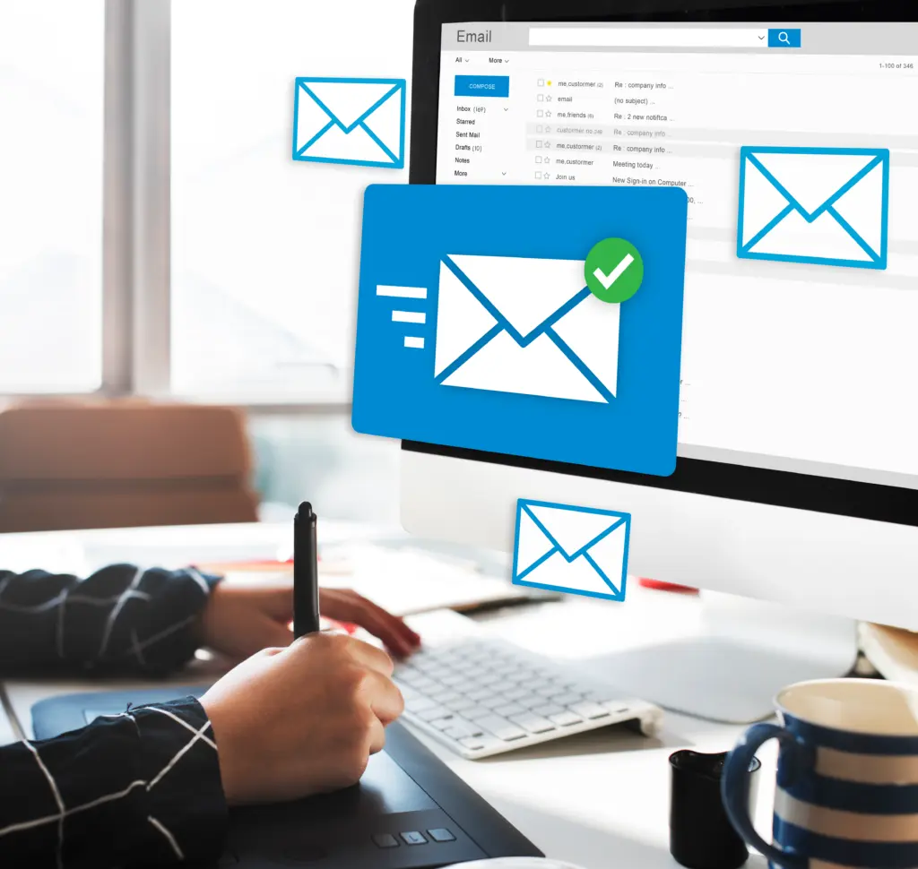 Message online chat social text concept.