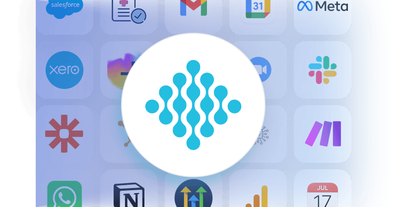 Logotipos de las herramientas con las que Pabau se integra